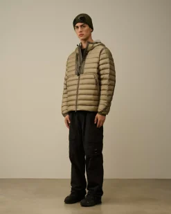 Jacket & Coats<C.P. Company D.D. Shell Goggle Down Jacket Vintage Khaki – Beige
