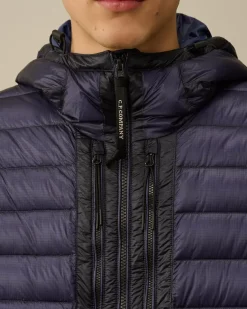 Jacket & Coats<C.P. Company D.D. Shell Goggle Down Jacket Estate Blue