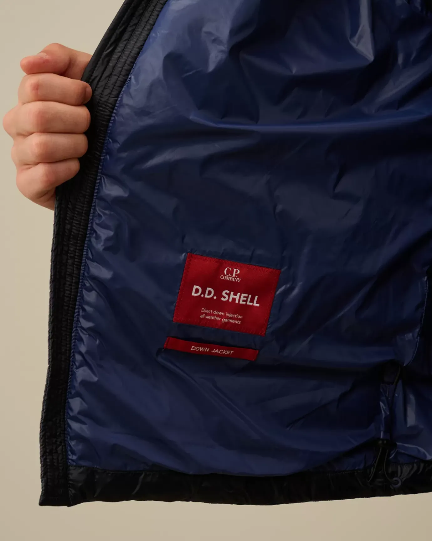 Jacket & Coats<C.P. Company D.D. Shell Goggle Down Jacket Estate Blue