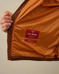 Jacket & Coats<C.P. Company D.D. Shell Goggle Down Jacket Bombay Brown