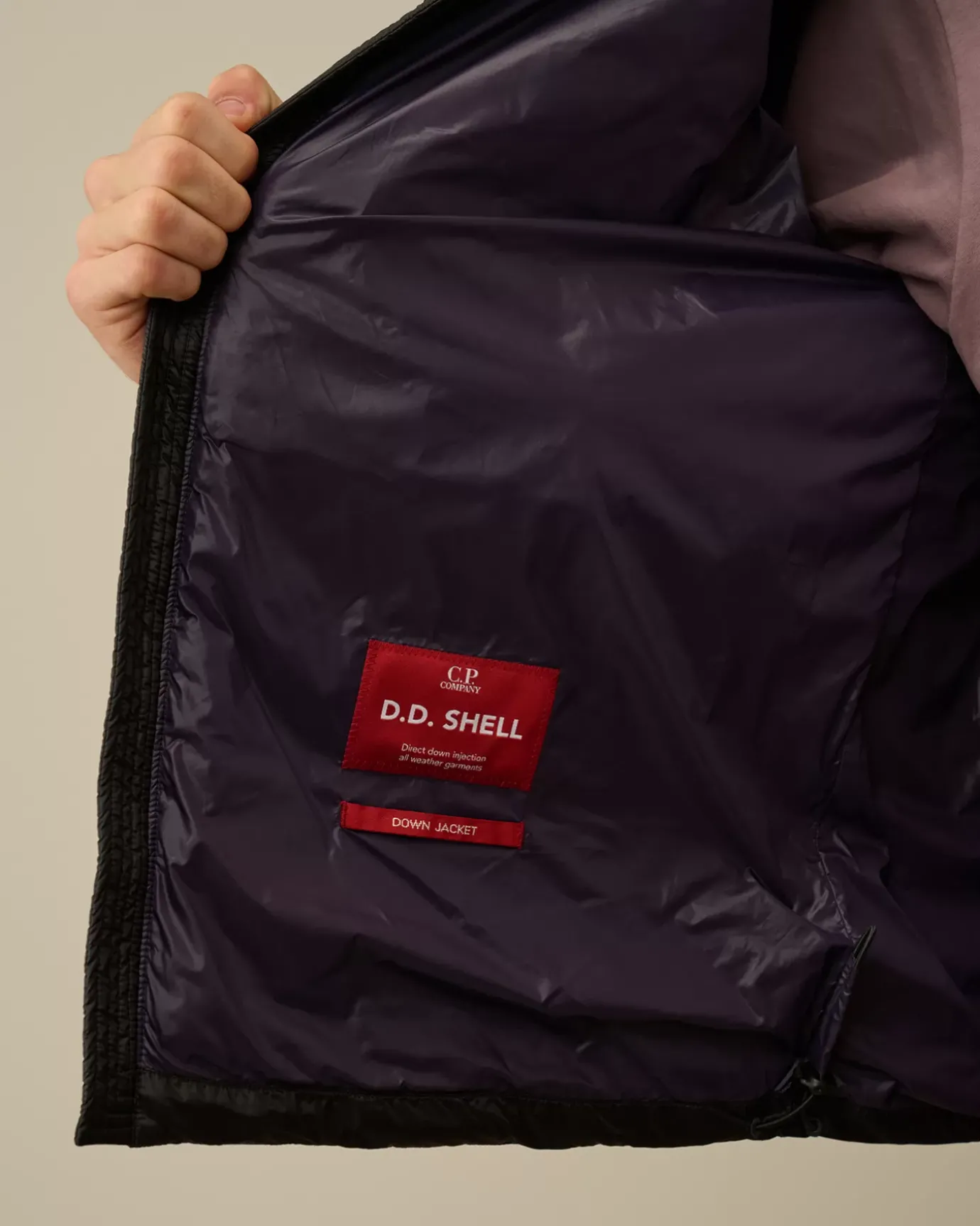 Jacket & Coats<C.P. Company D.D. Shell Goggle Down Jacket Nightshade – Purple