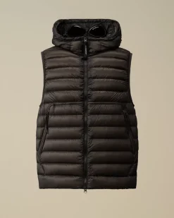 Jacket & Coats<C.P. Company D.D. Shell Goggle Down Vest Black