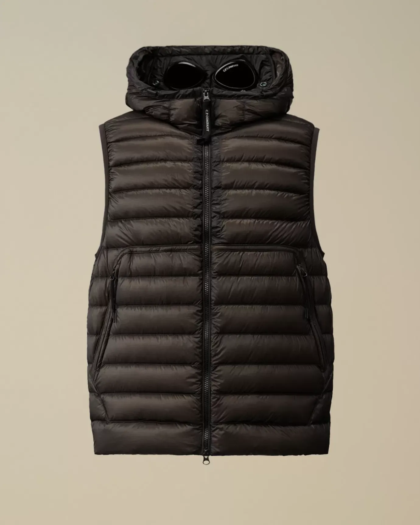 Jacket & Coats<C.P. Company D.D. Shell Goggle Down Vest Black