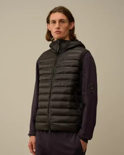 Jacket & Coats<C.P. Company D.D. Shell Goggle Down Vest Black