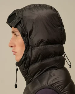 Jacket & Coats<C.P. Company D.D. Shell Goggle Down Vest Black