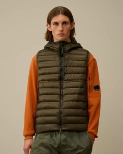 Jacket & Coats<C.P. Company D.D. Shell Goggle Down Vest Grape Leaf – Green