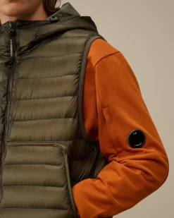 Jacket & Coats<C.P. Company D.D. Shell Goggle Down Vest Grape Leaf – Green