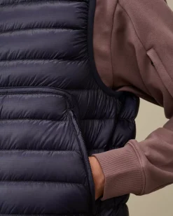 Jacket & Coats<C.P. Company D.D. Shell Goggle Down Vest Estate Blue