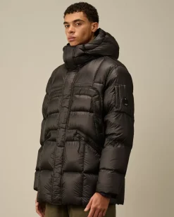 Jacket & Coats<C.P. Company D.D. Shell Hooded Long Down Jacket Nightshade – Purple