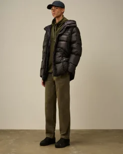 Jacket & Coats<C.P. Company D.D. Shell Hooded Long Down Jacket Nightshade – Purple