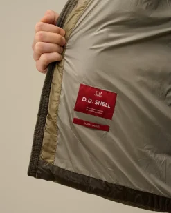 Jacket & Coats<C.P. Company D.D. Shell Hooded Medium Down Jacket Vintage Khaki – Beige