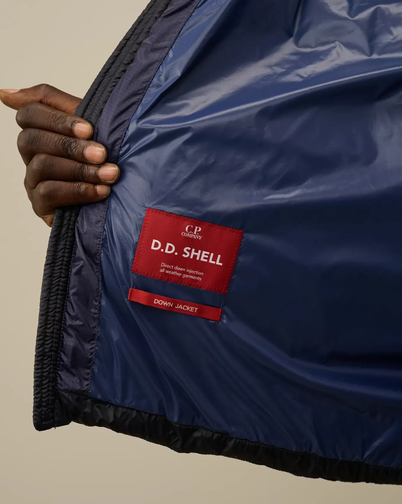 Jacket & Coats<C.P. Company D.D. Shell Hooded Medium Down Jacket Estate Blue
