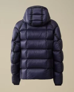 Jacket & Coats<C.P. Company D.D. Shell Hooded Medium Down Jacket Estate Blue