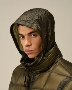 Jacket & Coats<C.P. Company D.D. Shell Hooded Short Down Jacket Grape Leaf – Green