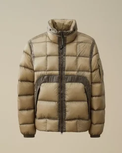 Jacket & Coats<C.P. Company D.D. Shell Hooded Short Down Jacket Vintage Khaki – Beige