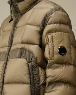 Jacket & Coats<C.P. Company D.D. Shell Hooded Short Down Jacket Vintage Khaki – Beige