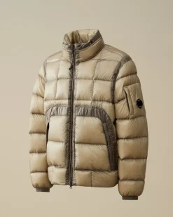 Jacket & Coats<C.P. Company D.D. Shell Hooded Short Down Jacket Vintage Khaki – Beige