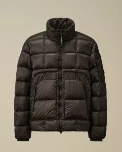 Jacket & Coats<C.P. Company D.D. Shell Hooded Short Down Jacket Black