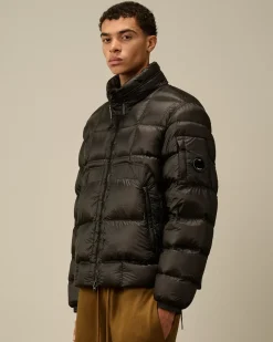 Jacket & Coats<C.P. Company D.D. Shell Hooded Short Down Jacket Black
