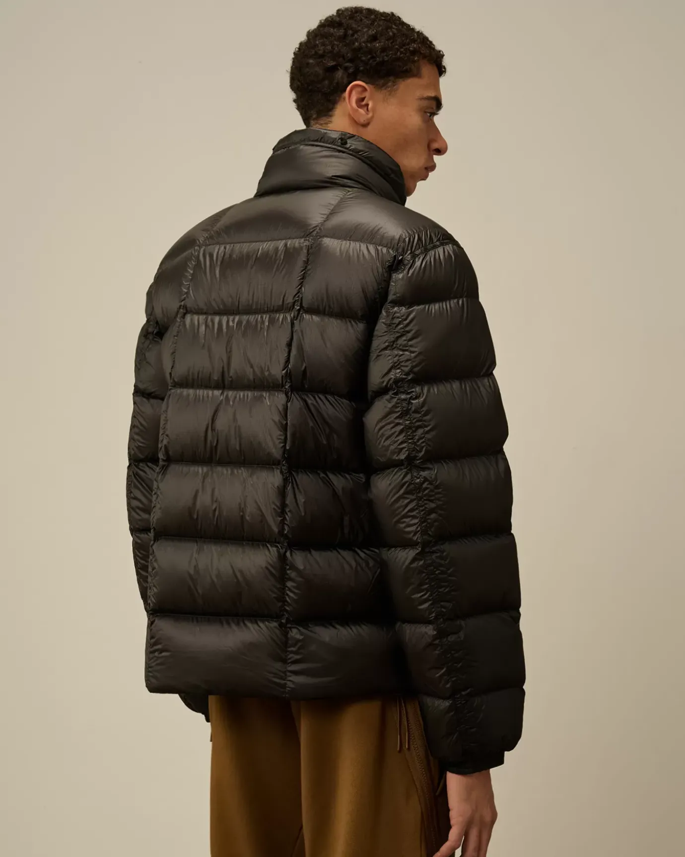 Jacket & Coats<C.P. Company D.D. Shell Hooded Short Down Jacket Black