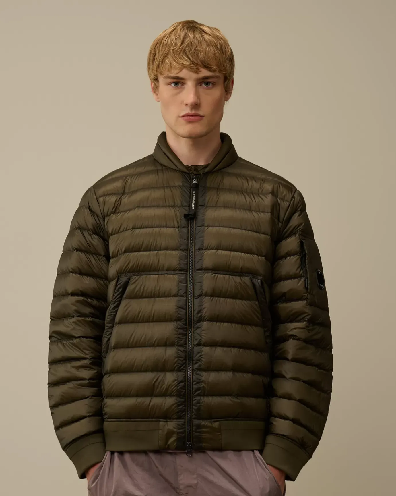 Jacket & Coats<C.P. Company D.D. Shell Lens Down Jacket Grape Leaf – Green