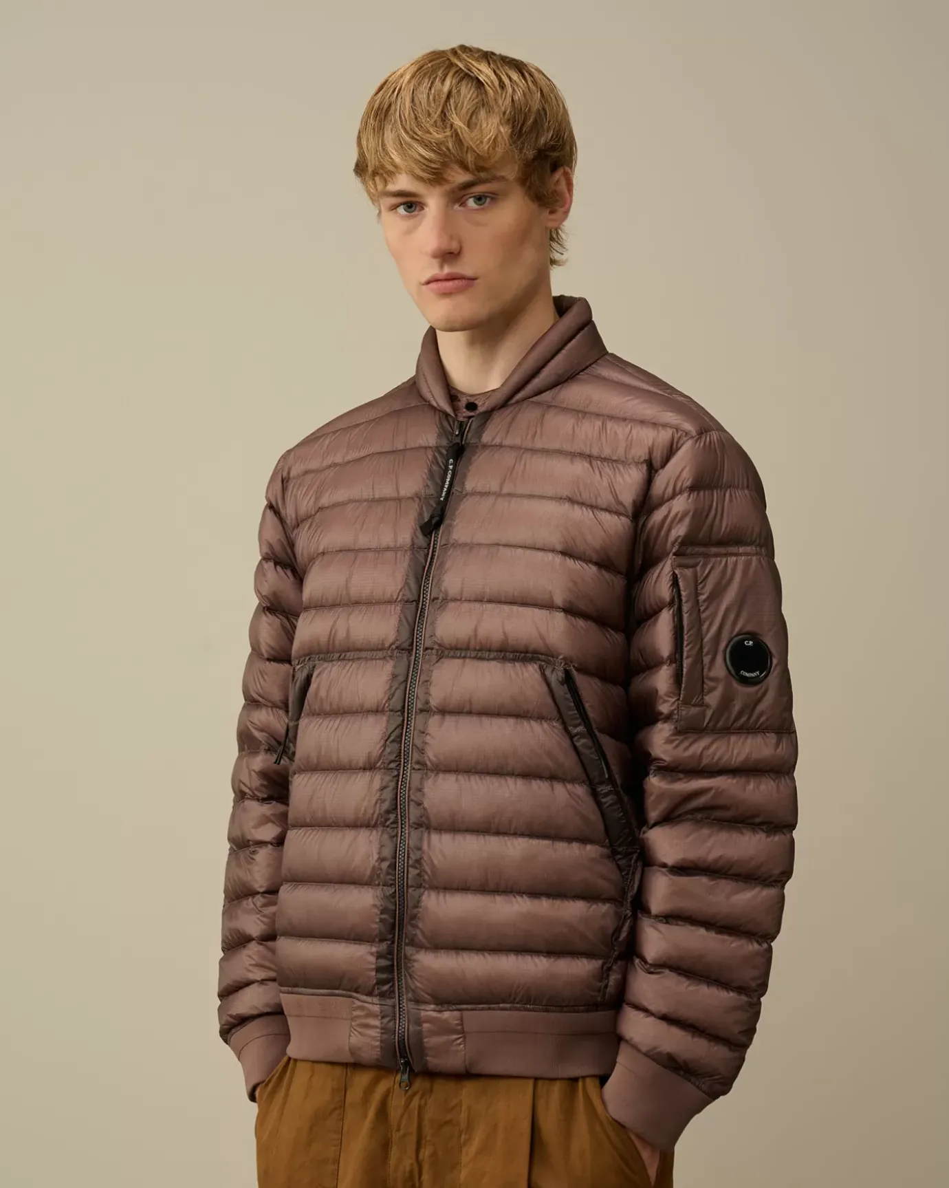 Jacket & Coats<C.P. Company D.D. Shell Lens Down Jacket Purple Dove