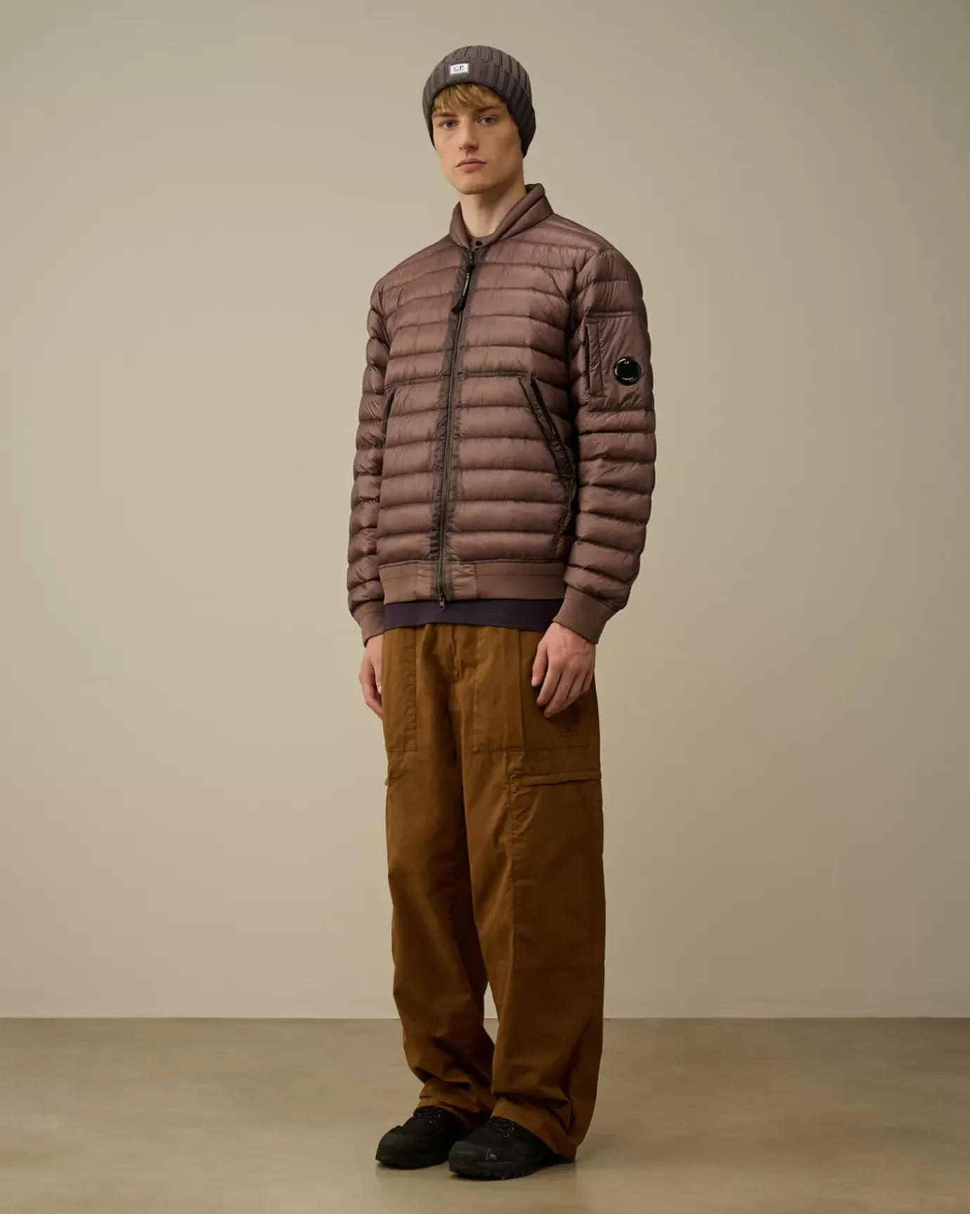 Jacket & Coats<C.P. Company D.D. Shell Lens Down Jacket Purple Dove