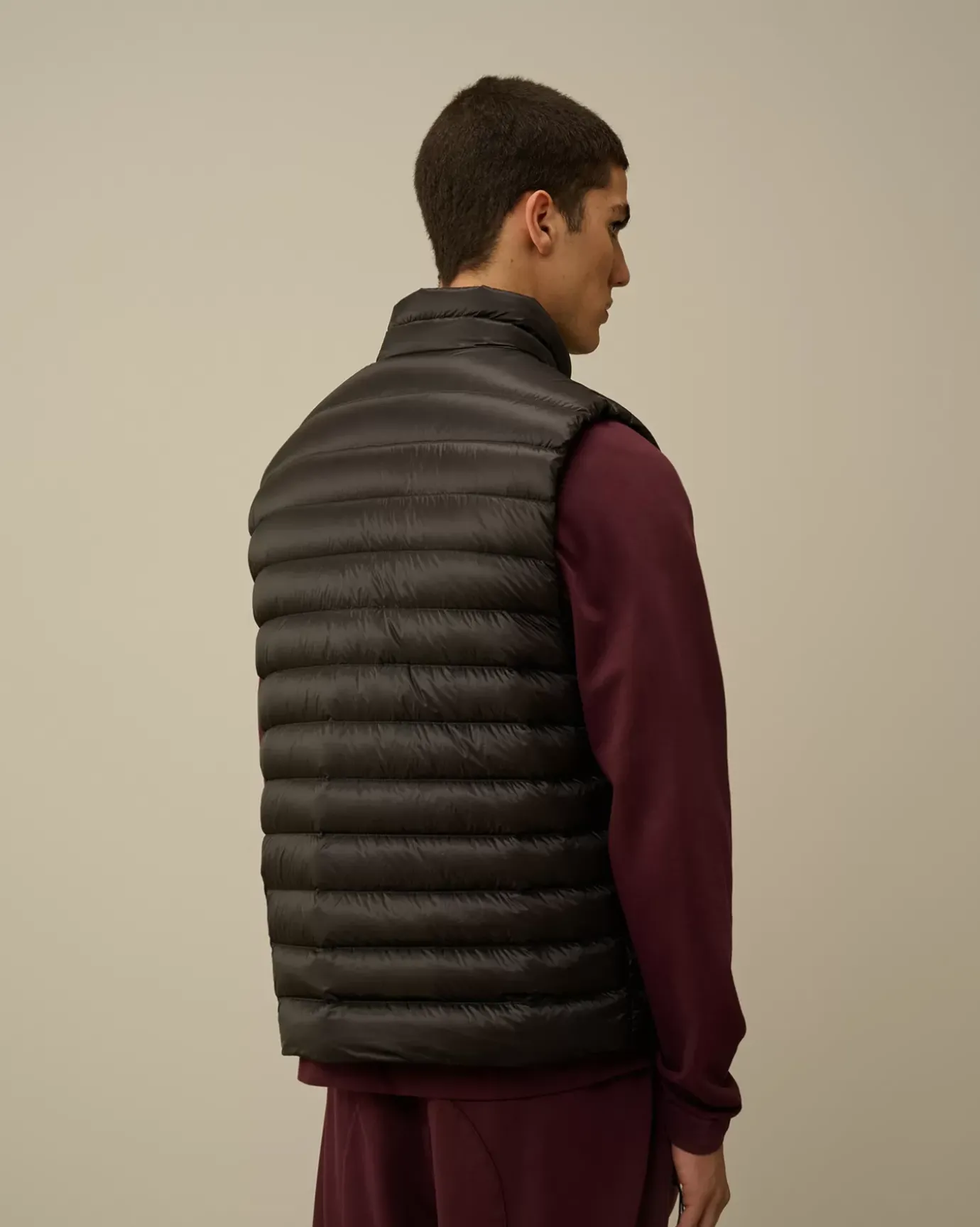 Jacket & Coats<C.P. Company D.D. Shell Lens Down Vest Black