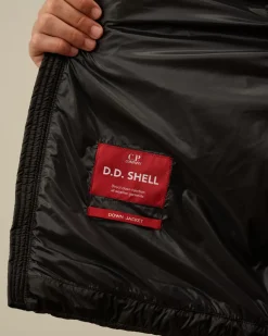 Jacket & Coats<C.P. Company D.D. Shell Lens Down Vest Black