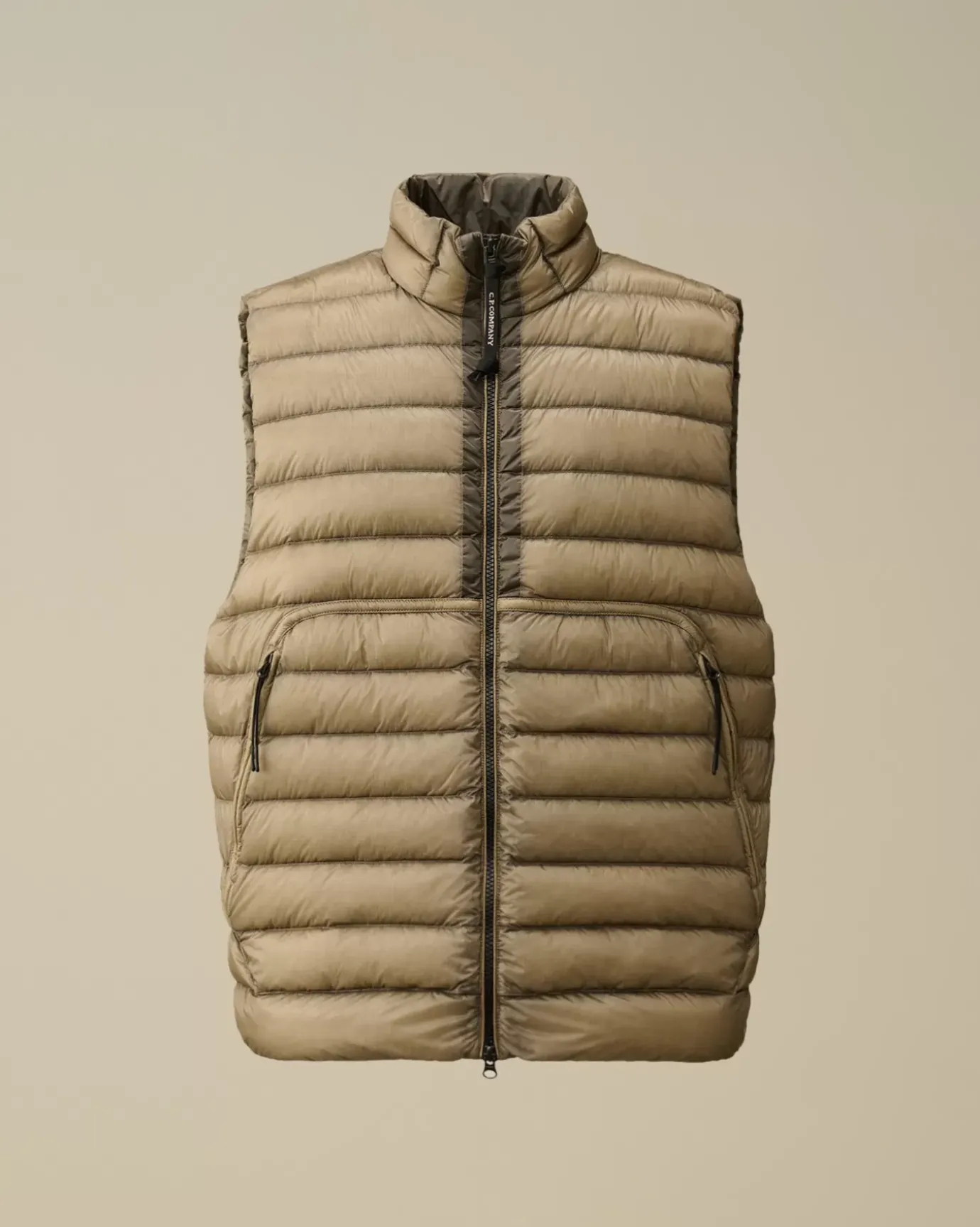 Jacket & Coats<C.P. Company D.D. Shell Lens Down Vest Vintage Khaki – Beige