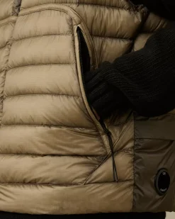 Jacket & Coats<C.P. Company D.D. Shell Lens Down Vest Vintage Khaki – Beige