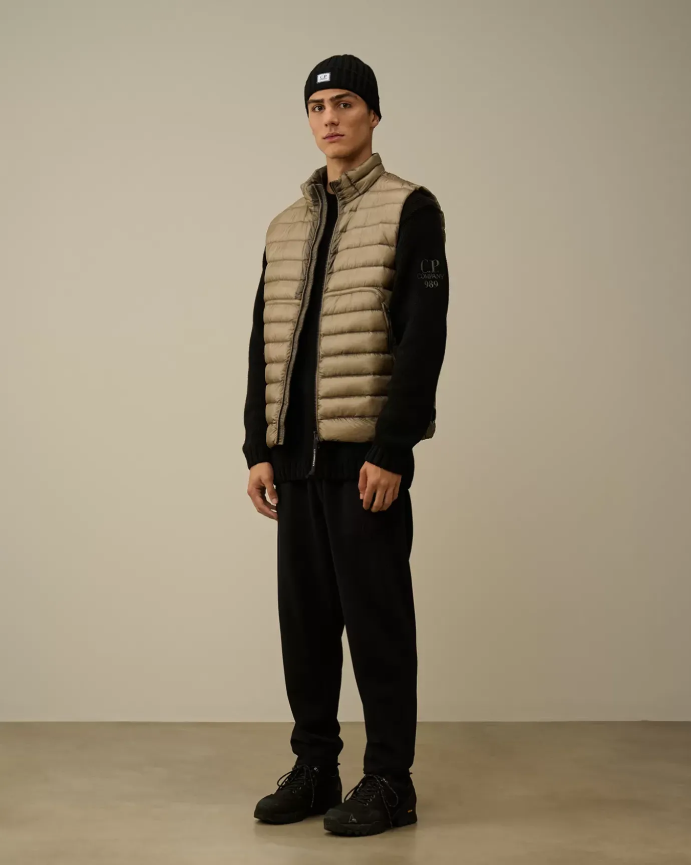 Jacket & Coats<C.P. Company D.D. Shell Lens Down Vest Vintage Khaki – Beige