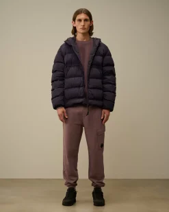 Tracksuits & Shorts<C.P. Company Diagonal Raised Fleece Cargo Sweatpants Purple Dove