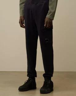Tracksuits & Shorts<C.P. Company Diagonal Raised Fleece Cargo Sweatpants Total Eclipse – Blue