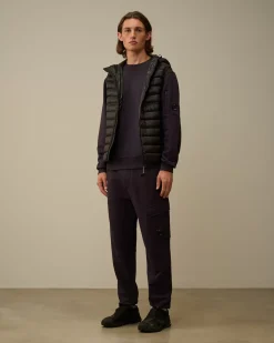 Sweatshirts<C.P. Company Diagonal Raised Fleece Crew Neck Lens Sweatshirt Nightshade – Purple