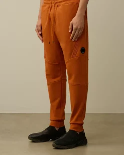 Tracksuits & Shorts<C.P. Company Diagonal Raised Fleece Lens Sweatpants Bombay Brown