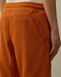 Tracksuits & Shorts<C.P. Company Diagonal Raised Fleece Lens Sweatpants Bombay Brown