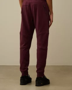 Tracksuits & Shorts<C.P. Company Diagonal Raised Fleece Lens Sweatpants Potent Purple