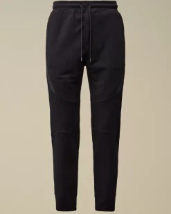 Tracksuits & Shorts<C.P. Company Diagonal Raised Fleece Lens Sweatpants Total Eclipse – Blue