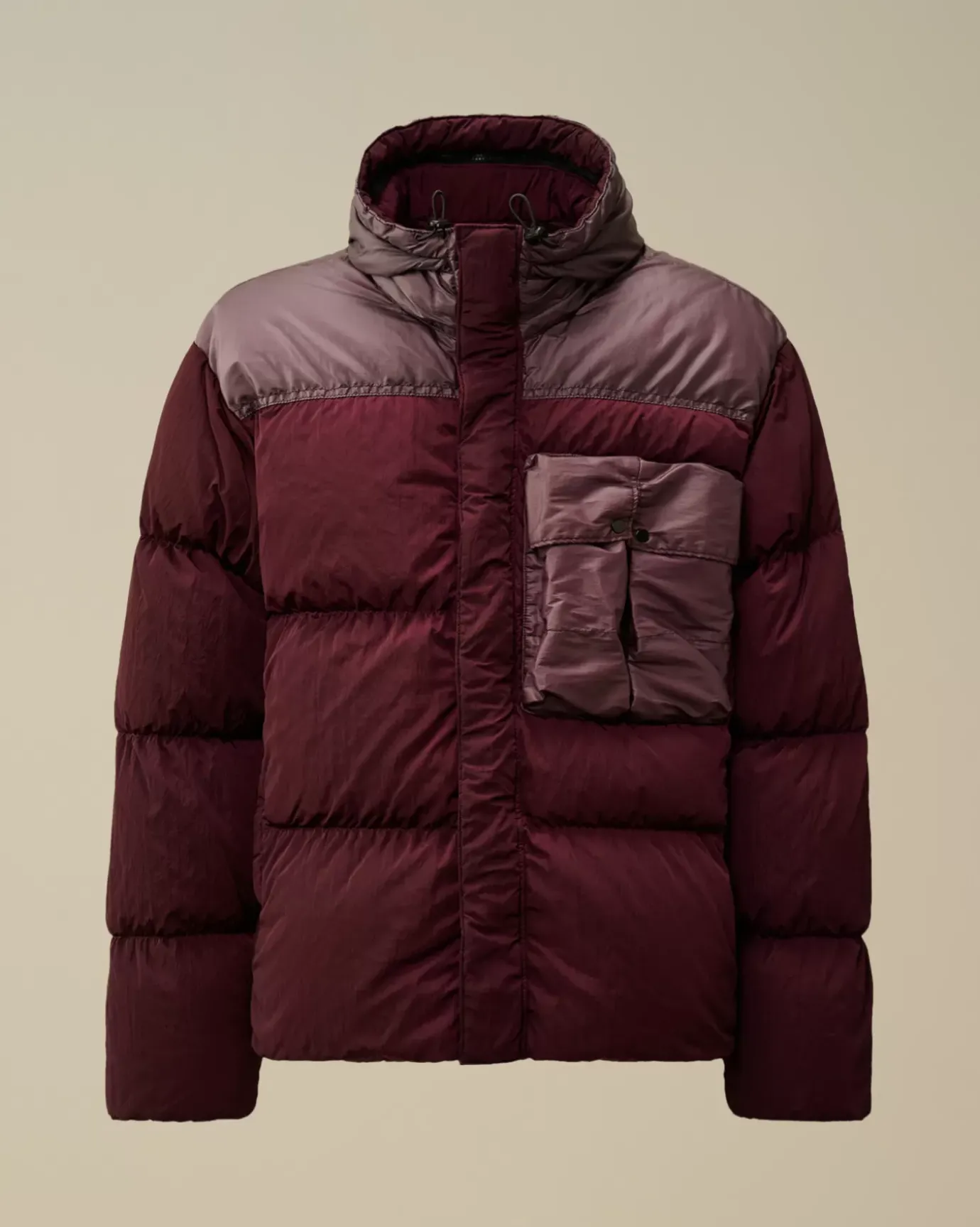 Jacket & Coats<C.P. Company Eco Chrome-R Mixed Goggle Down Jacket Potent Purple