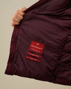 Jacket & Coats<C.P. Company Eco Chrome-R Mixed Goggle Down Jacket Potent Purple