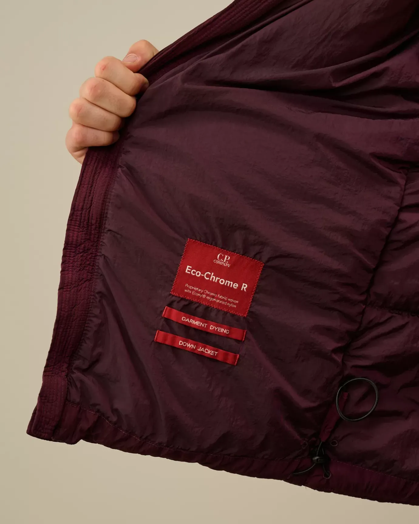 Jacket & Coats<C.P. Company Eco Chrome-R Mixed Goggle Down Jacket Potent Purple