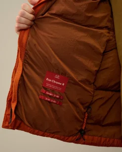 Jacket & Coats<C.P. Company Eco Chrome-R Mixed Goggle Down Jacket Bombay Brown