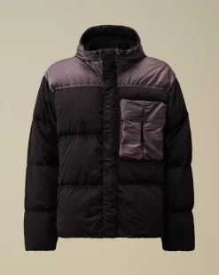 Jacket & Coats<C.P. Company Eco Chrome-R Mixed Goggle Down Jacket Nightshade – Purple