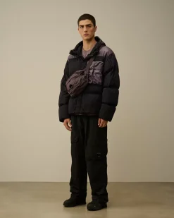 Jacket & Coats<C.P. Company Eco Chrome-R Mixed Goggle Down Jacket Nightshade – Purple