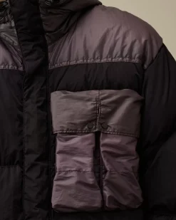 Jacket & Coats<C.P. Company Eco Chrome-R Mixed Goggle Down Jacket Nightshade – Purple