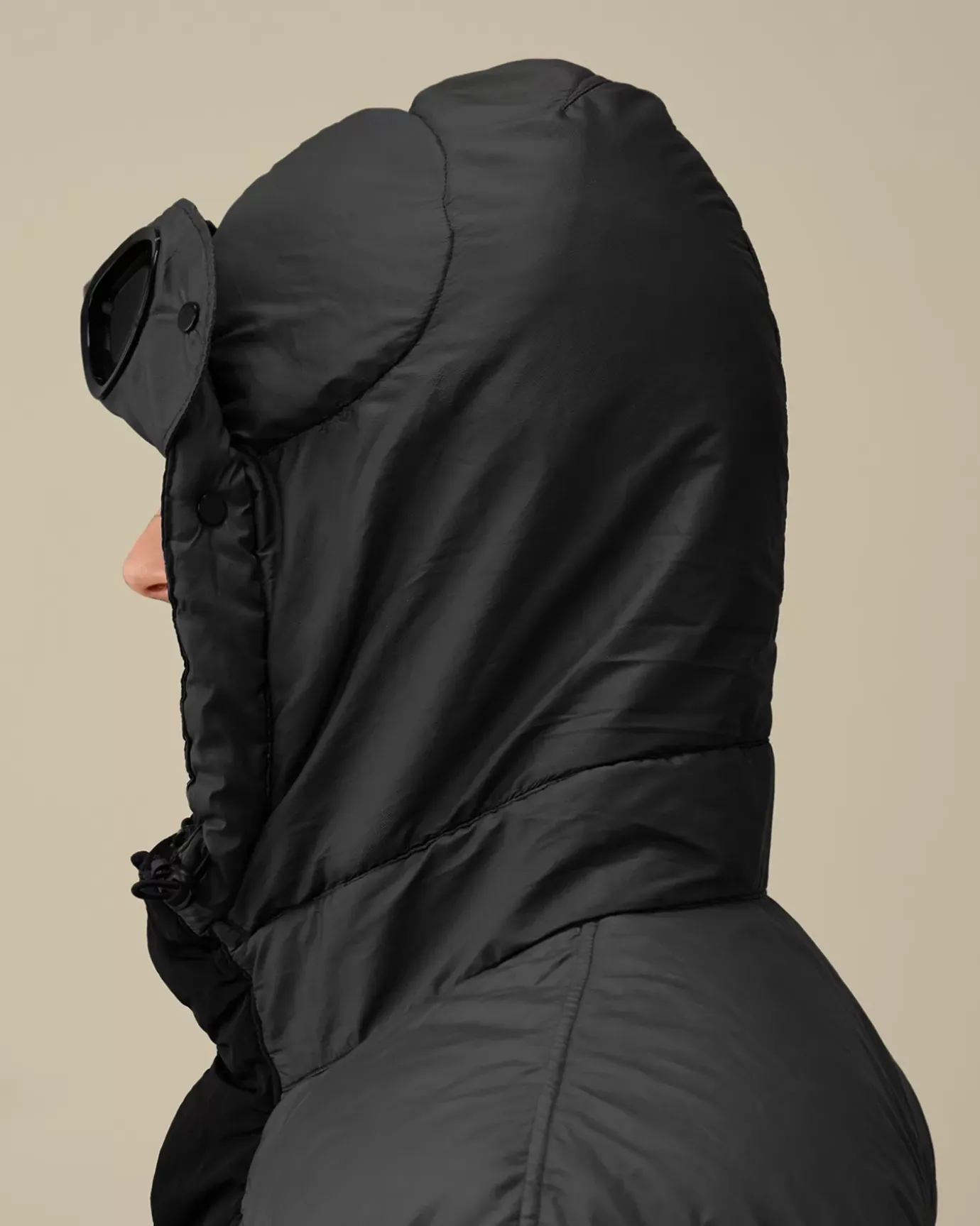 Jacket & Coats<C.P. Company Eco Chrome-R Mixed Goggle Down Jacket Total Eclipse – Blue