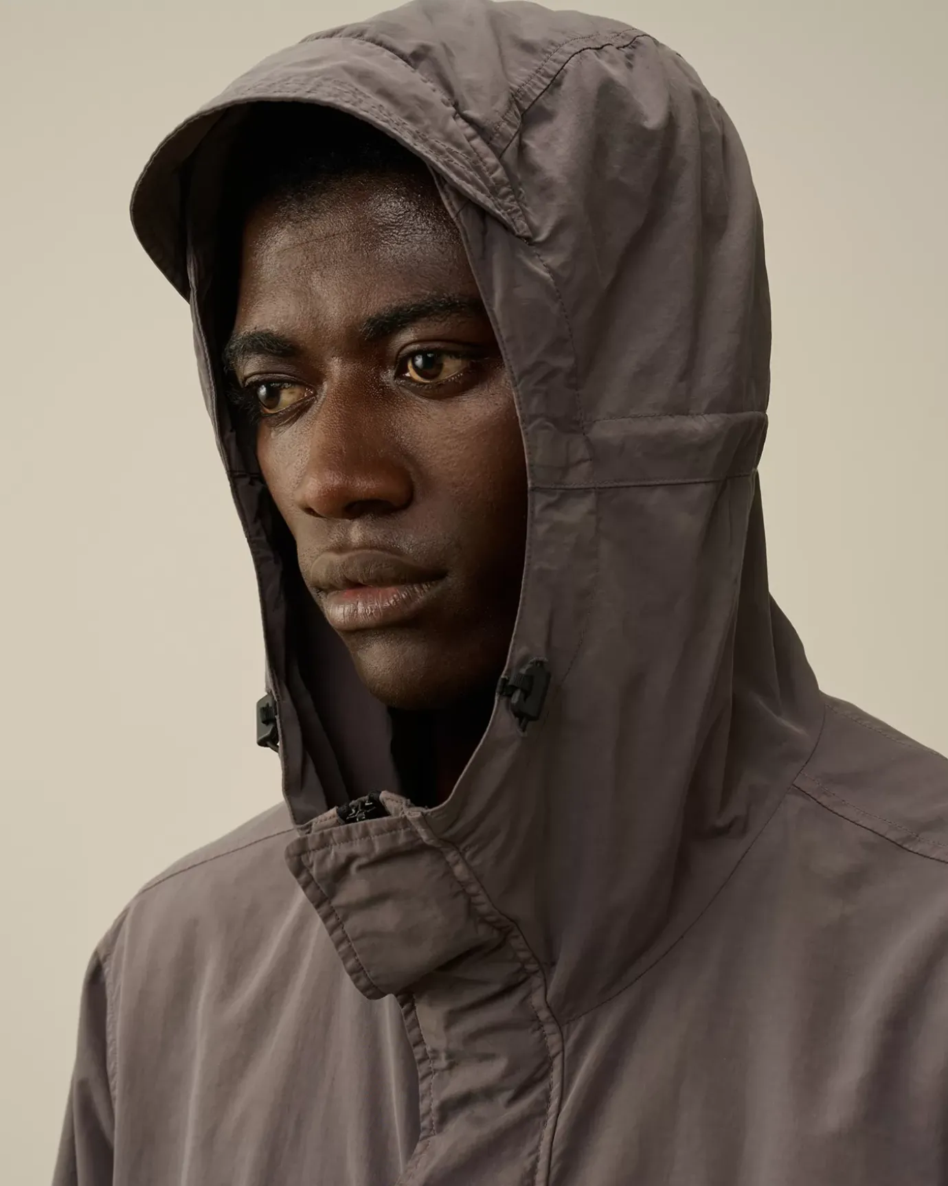 Overshirt<C.P. Company Flatt Nylon Hooded Overshirt Boulevard – Violet
