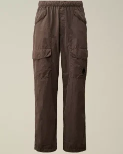 Trousers<C.P. Company Flatt Nylon Loose Utility Pants Boulevard – Violet