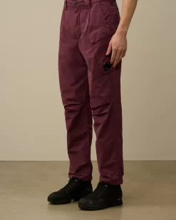 Trousers<C.P. Company Flatt Nylon Regular Cargo Pants Potent Purple
